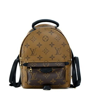 Louis Vuitton Palm Springs Backpack Monogram Reverse Canvas Brown Feature